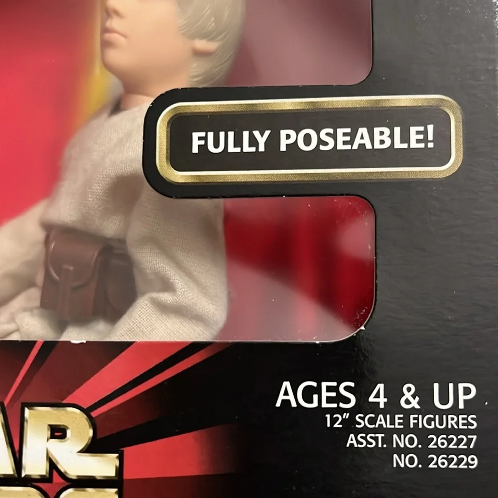 Hasbro Star Wars Anakin Skywalker Episide 1 fully possible 12” figure